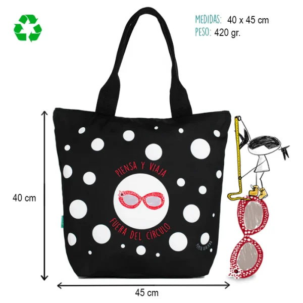 Τσάντα ώμου Pepikusama – Pepita Viajera - Image 6