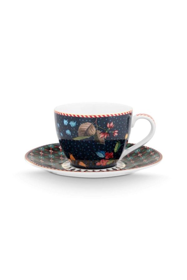 Φλυτζάνι espresso με πιατάκι Berry Blues blue - Pip Studio