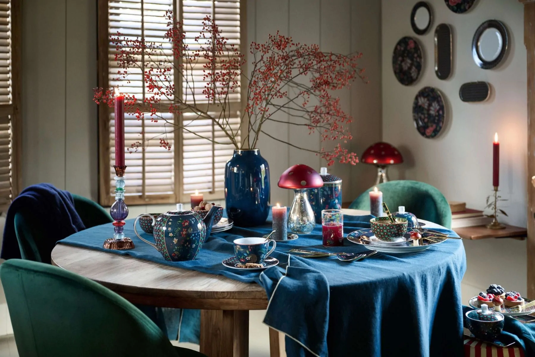 Πιάτο Berry Blues μπλε 21εκ. - Pip Studio - Image 5