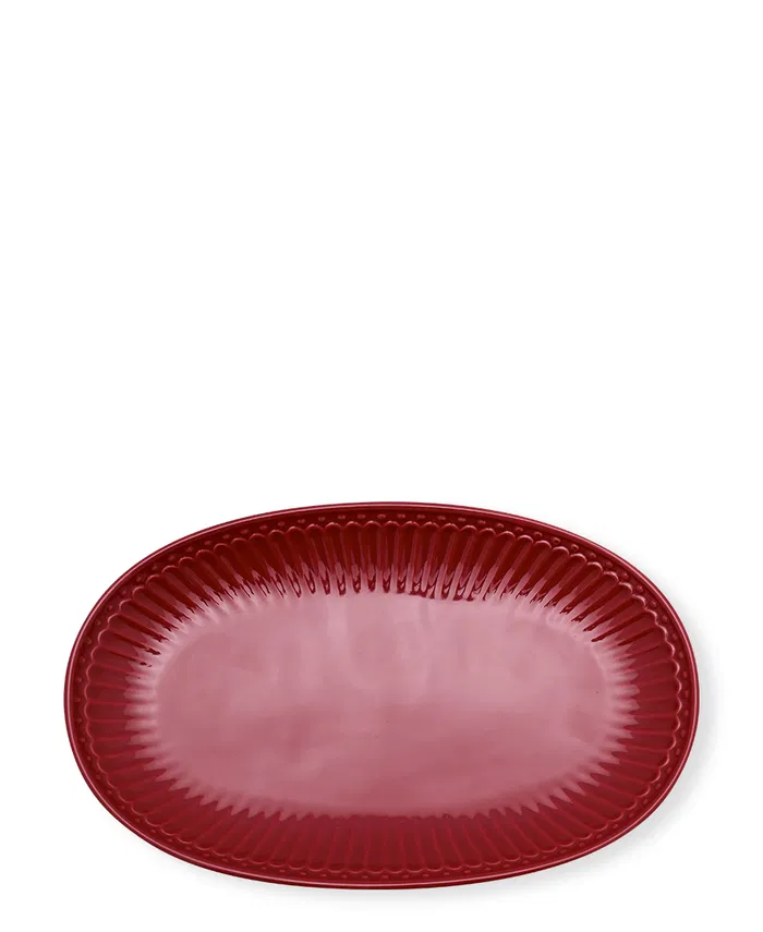 Πιάτο για μπισκότα Alice claret red - Greengate