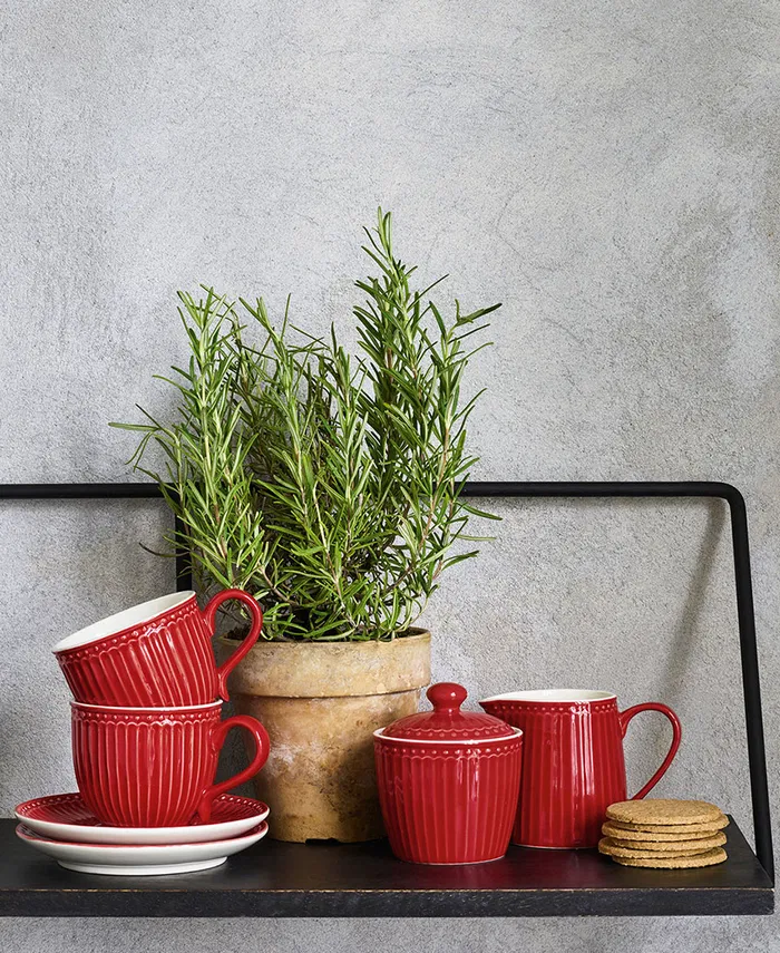 Δοχείο κρέμας Alice red - Greengate - Image 2