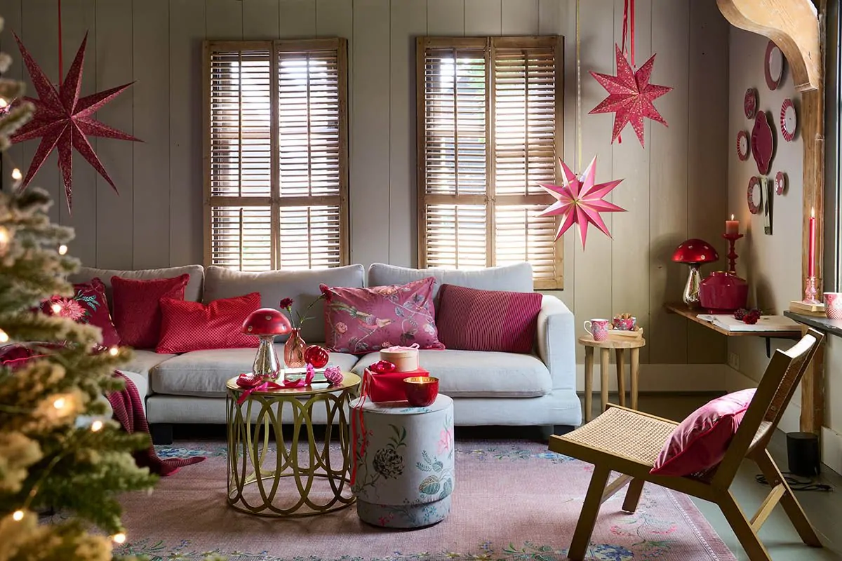 Christmas Star στολίδι χάρτινο κόκκινο 110εκ. - Pip Studio - Image 3