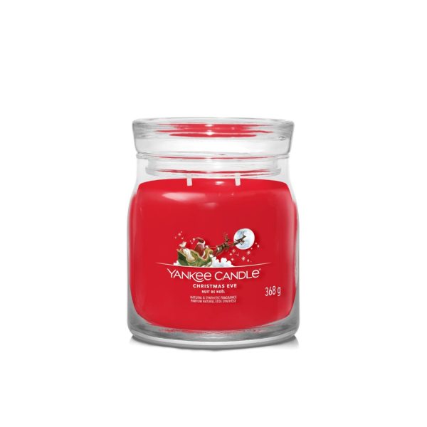 Αρωματικό κερί Signature σε γυάλινο δοχείο "Christmas Eve" medium - Yankee Candle