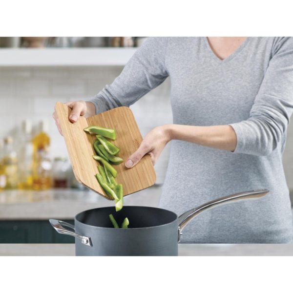 Βάση κοπής 32x27εκ. bamboo Chop-2-pot - Joseph Joseph - Image 3