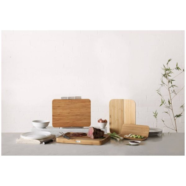 Βάση κοπής 32x27εκ. bamboo Chop-2-pot - Joseph Joseph - Image 5