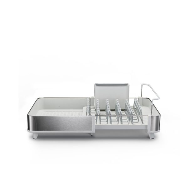 Στραγγιστήρας επεκτεινόμενος Extend Steel light stone/inox - Joseph Joseph