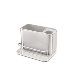 Θήκη οργάνωσης νεροχύτη Surface 18x12,5εκ light stone/inox - Joseph Joseph
