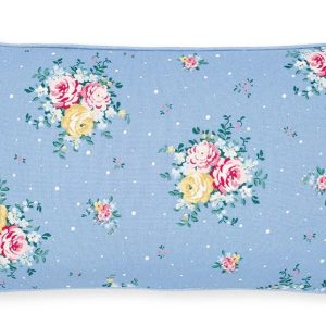 Μαξιλαροθήκη Laura dusty blue 30x50cm. - Greengate
