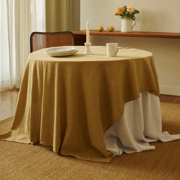 Τραπεζομάντηλο "Daniela" solid yellow 240x140cm. - Laura Ashley - Image 2