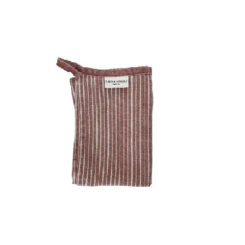 Πετσέτα κουζίνας Classic stripe red - Laura Ashley