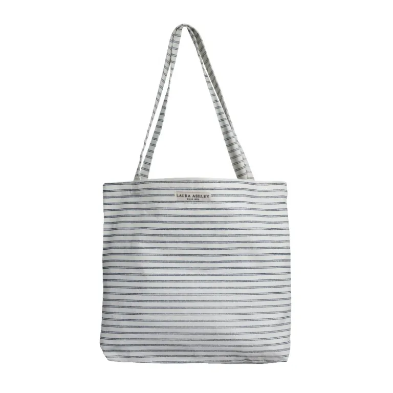 Tote bag υφασμάτινη "Candy Stripe" - Laura Ashley