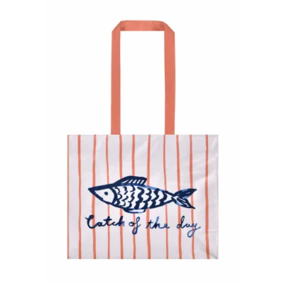 Τσάντα Bio PVC "Catch of the day" μεσαία – Ulster Weavers