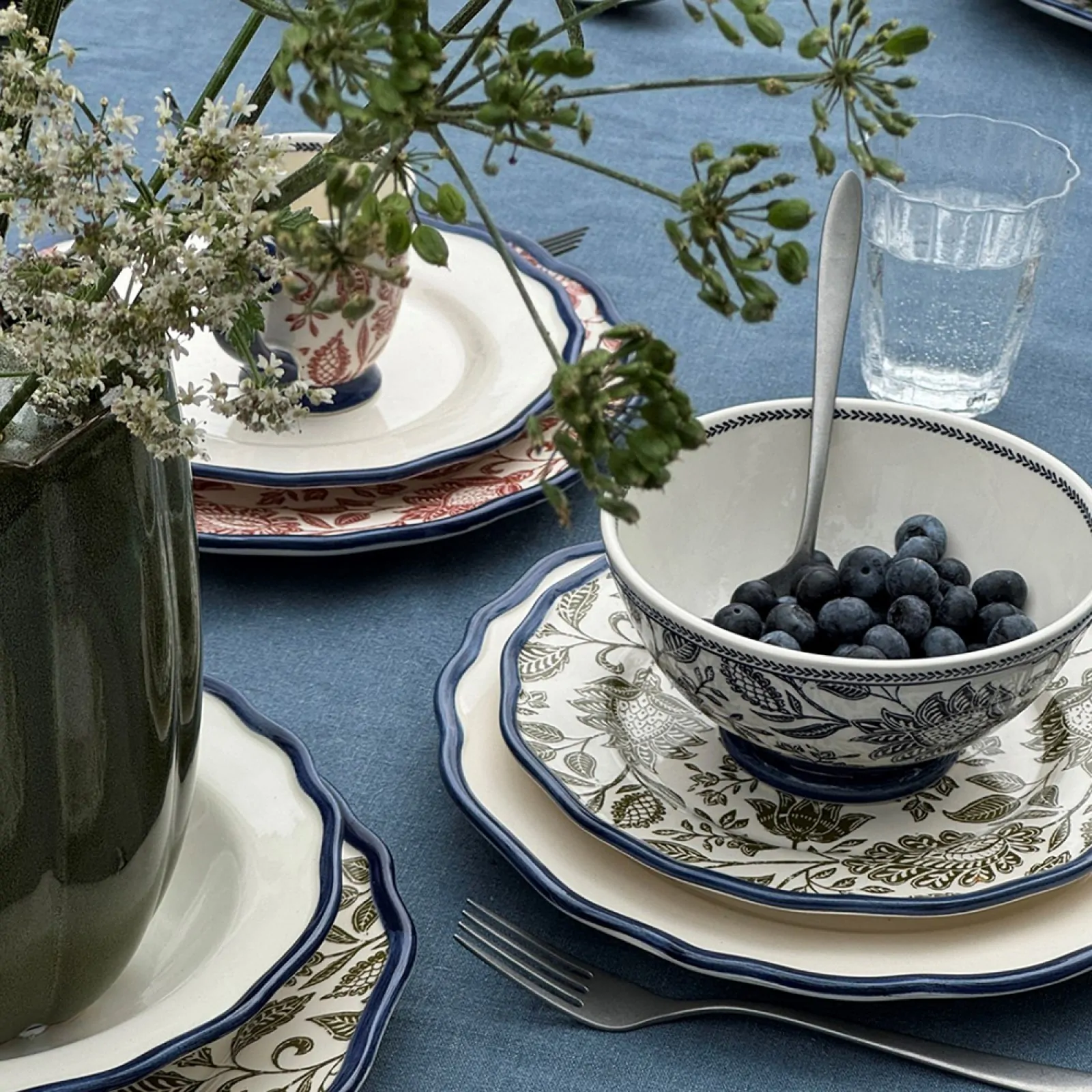 Πιάτο Hedingham 21cm. sage green – Laura Ashley - Image 5