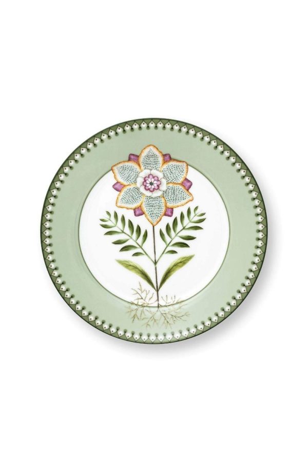 Lily&Lotus πιάτο απαλό πράσινο 21,5εκ. - Pip Studio