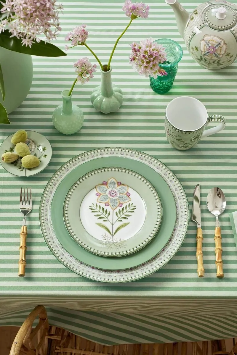 Lily&Lotus πιάτο απαλό πράσινο 21,5εκ. - Pip Studio - Image 3