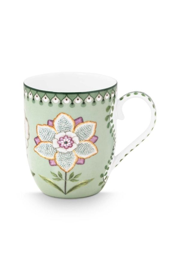 Lily&Lotus κούπα απαλό πράσινο 350ml. - Pip Studio