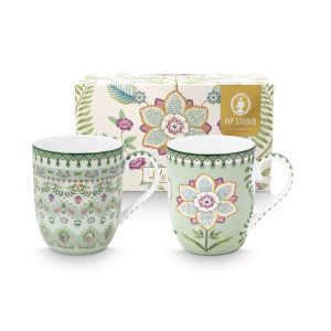 Lily&Lotus κούπα απαλό πράσινο 145ml. σετ/2 - Pip Studio