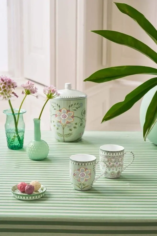 Lily&Lotus κούπα απαλό πράσινο 145ml. σετ/2 - Pip Studio - Image 2