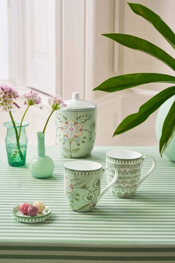 Lily&Lotus κούπα απαλό πράσινο 450ml. σετ/2 - Pip Studio - Image 2