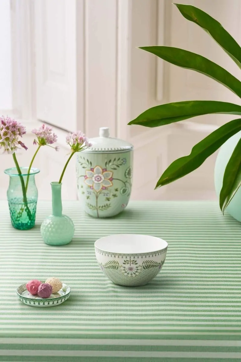 Lily&Lotus Tiles μπωλ απαλό πράσινο 15εκ. - Pip Studio - Image 2