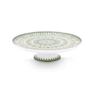 Lily&Lotus δίσκος κέικ απαλό πράσινο 21,5x21,5x7εκ. - Pip Studio