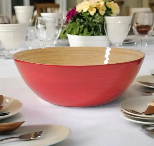 Μπωλ bamboo 40x14cm. nature grey - Albert L. - Image 2