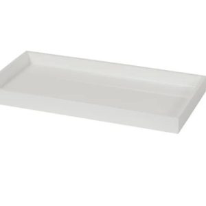 Δίσκος λάκα 30x15εκ. white - Albert L.