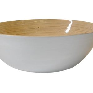 Μπωλ bamboo 40x14cm. white - Albert L.