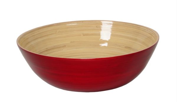Μπωλ bamboo 30x10cm. red - Albert L.