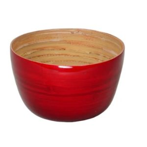 Μπωλ bamboo 12x8cm. red - Albert L.