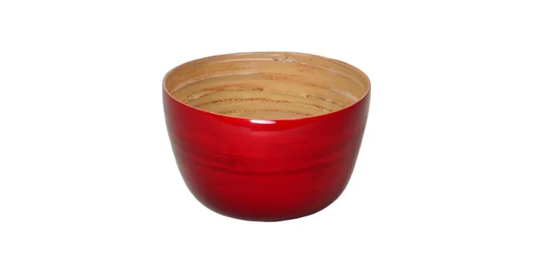 Μπωλ bamboo 12x8cm. red - Albert L.