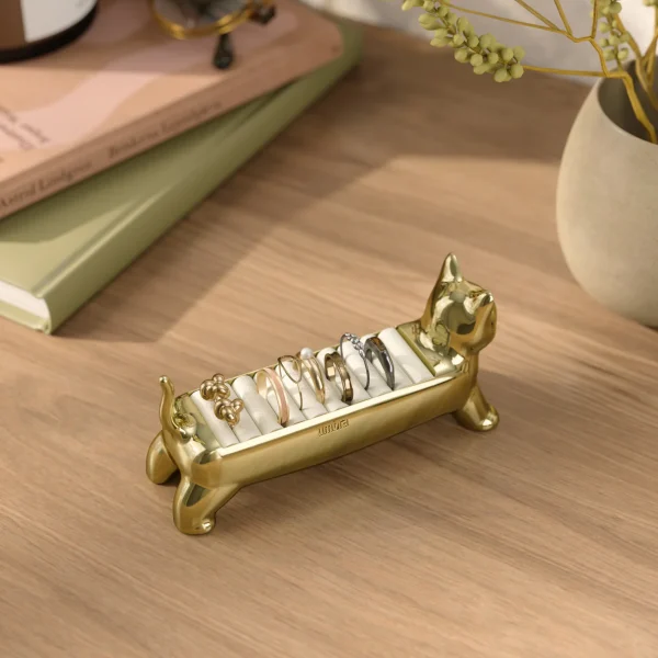Βάση δαχτυλιδιών Ali Cat brass - Umbra - Image 2