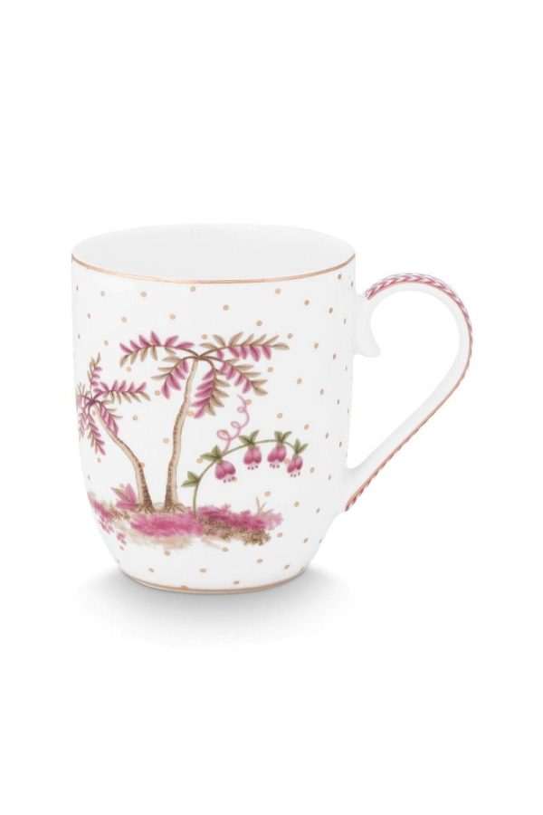 Jolie Dots κούπα χρυσή ροζ 145ml. - Pip Studio