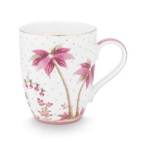 Jolie Dots κούπα χρυσή ροζ 350ml. - Pip Studio