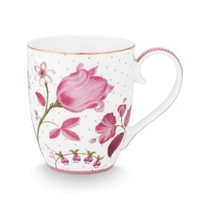 Jolie Tulip κούπα χρυσή ροζ 450ml. - Pip Studio