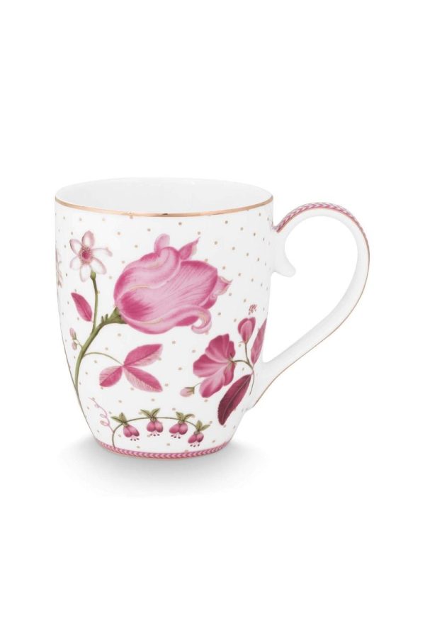 Jolie Tulip κούπα χρυσή ροζ 450ml. - Pip Studio