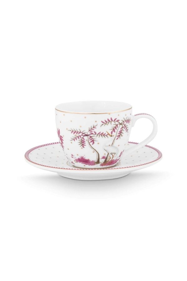 Jolie Dots φλυτζάνι espresso ροζ χρυσό - Pip Studio