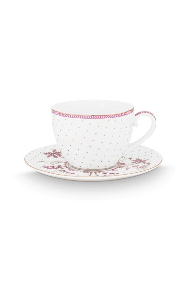 Jolie Dots κούπα ροζ χρυσό 280ml. - Pip Studio