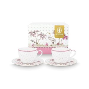 Jolie Dots κούπα ροζ χρυσό 280ml. σετ/2 - Pip Studio