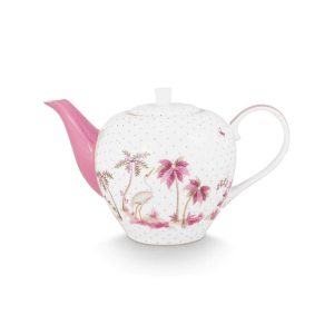 Jolie Dots τσαγιέρα ροζ χρυσή 1,6lt. - Pip Studio