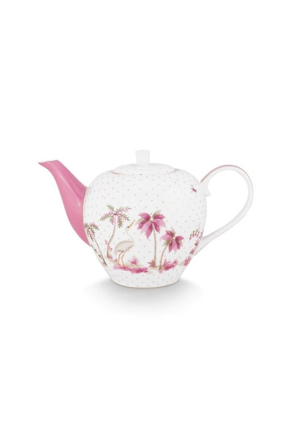 Jolie Dots τσαγιέρα ροζ χρυσή 1,6lt. - Pip Studio