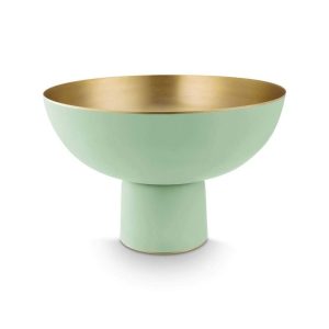 Home Deco matt δίσκος μεταλλικός φωτεινό πράσινο 20εκ. - Pip Studio