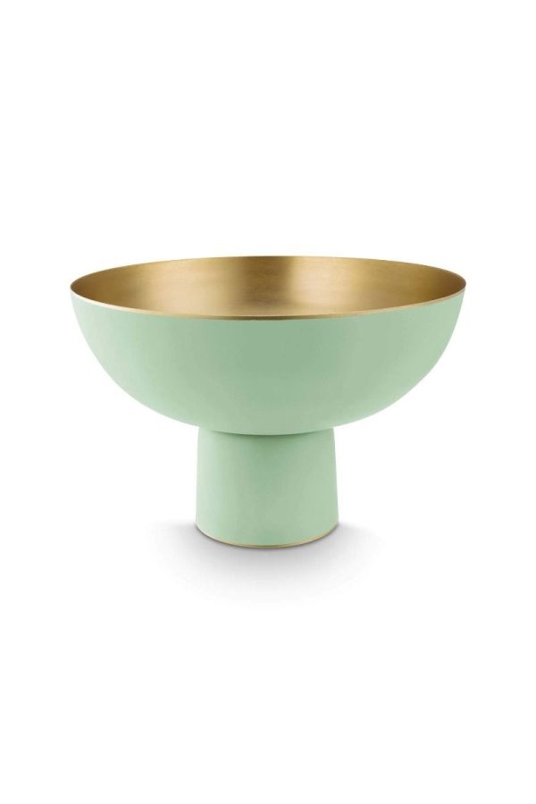 Home Deco matt δίσκος μεταλλικός φωτεινό πράσινο 20εκ. - Pip Studio