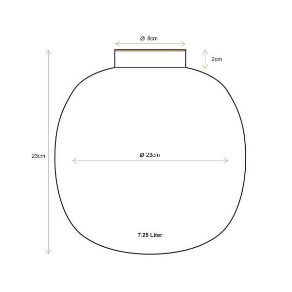 Βάζο μεταλλικό ματ απαλό πράσινο 23εκ. - Pip Studio - Image 4