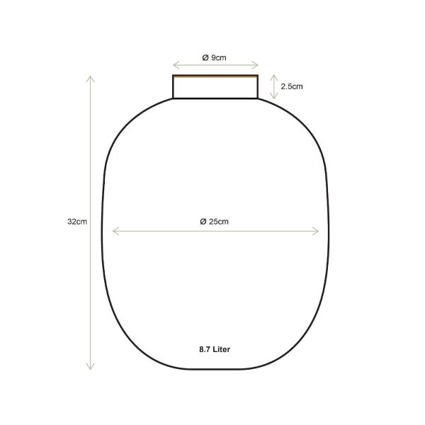 Βάζο μεταλλικό απαλό πράσινο 32εκ. - Pip Studio - Image 4
