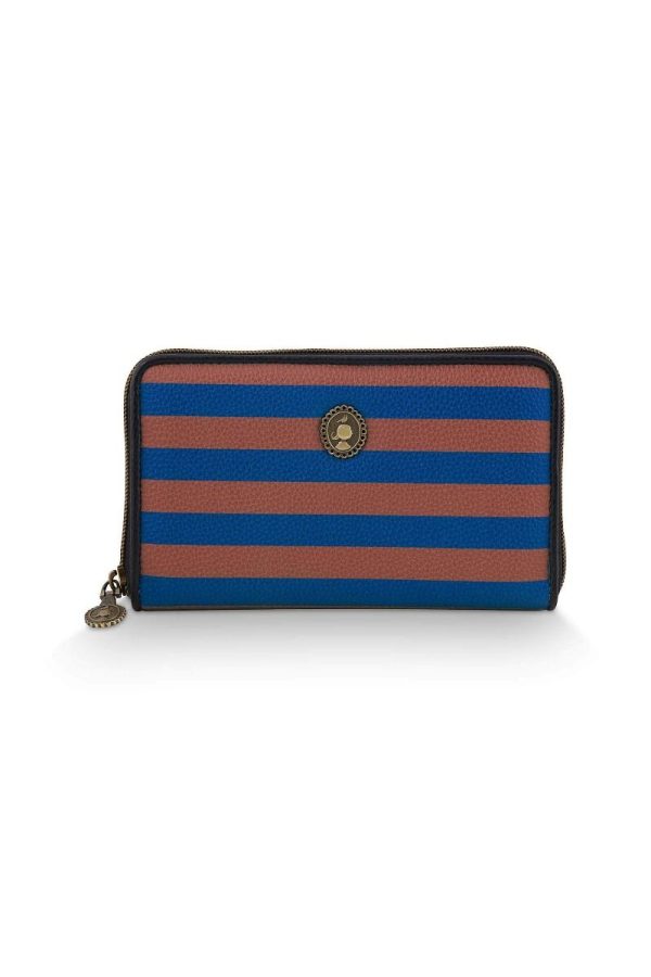 Willow πορτοφόλι stripe blue 18x11x3cm. - Pip Studio