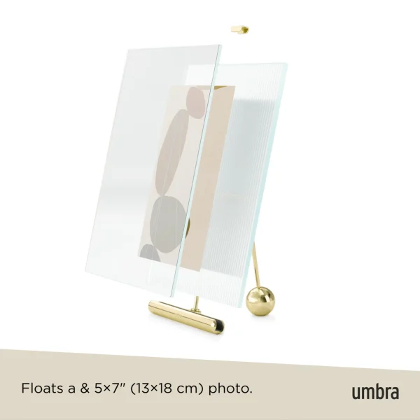 Flute κορνίζα 13x18εκ. brass - Umbra - Image 3