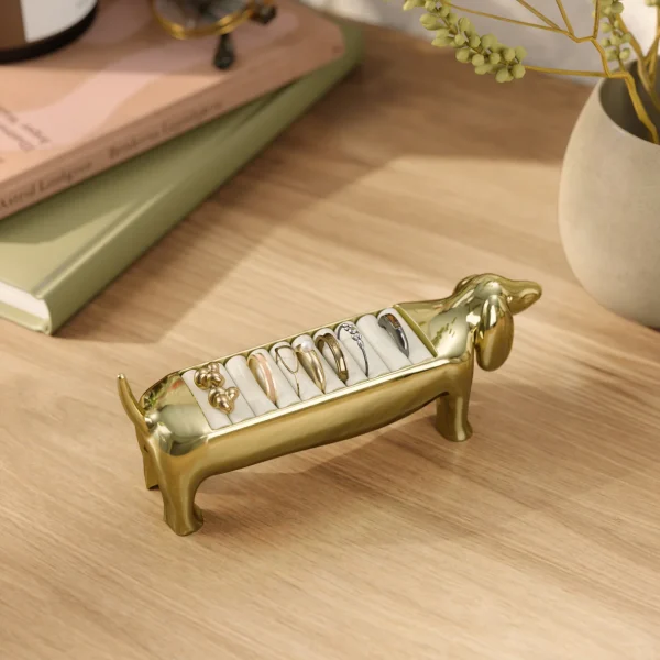 Βάση δαχτυλιδιών Dachsie brass - Umbra - Image 2