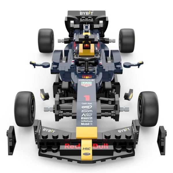 Red Bull F1 RB19 1:24 KIT 333τμχ. μπλε - Rastar - Image 4