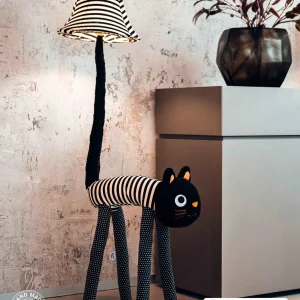 Φωτιστικό επιδαπέδιο "Luna the cat" 126cm. - Happy Lamps